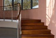 balustrady z wypełnieniem siatki nierdzewnej