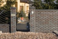 ogrodzenie i bramy stalowe, projekt indywidualny, ocynkowane i malowane natryskowo